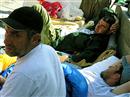 De seks iranere sultestrejker p 13. dag for at f genoptaget afviste asylsager. Foto: Bille