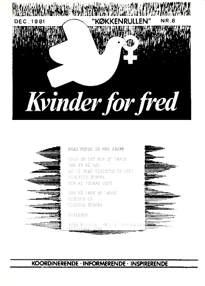Kvinder for Fred: Køkkenrullen nr. 8, 1981, forside