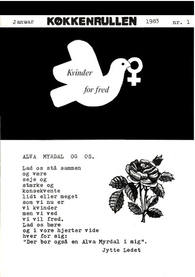 Kvinder for Fred: Køkkenrullen nr. 1, 1983, forside