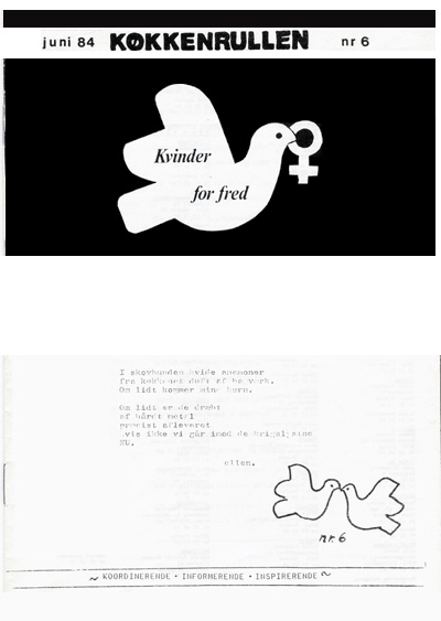 Kvinder for Fred: Køkkenrullen nr. 6, 1984, forside
