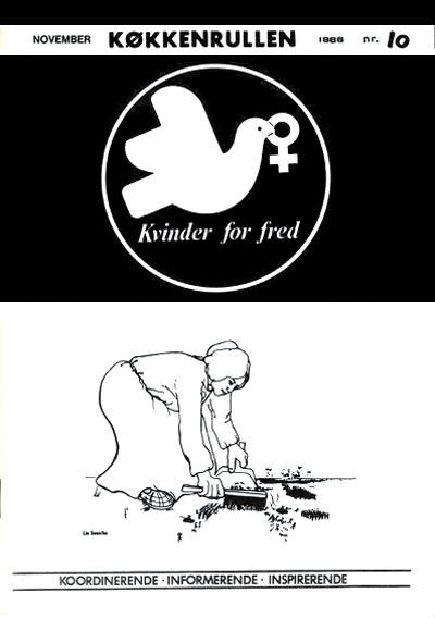 Kvinder for Fred: Køkkenrullen nr. 10, 1986, forside