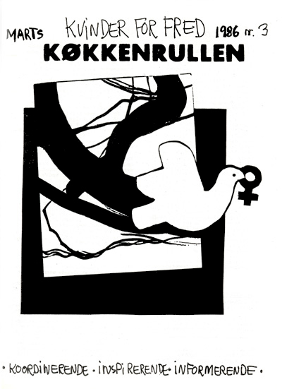 Kvinder for Fred: Køkkenrullen nr. 3, 1986, forside