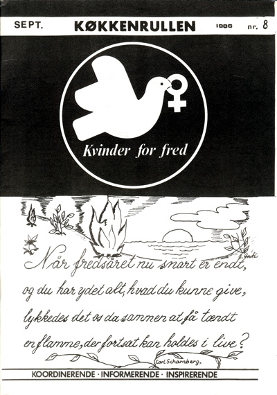 Kvinder for Fred: Køkkenrullen nr. 8, 1986, forside