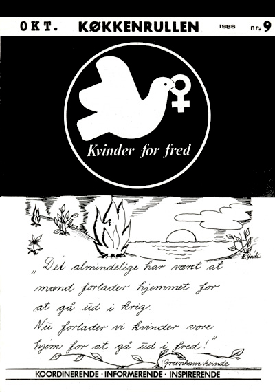 Kvinder for Fred: Køkkenrullen nr. 9, 1986, forside