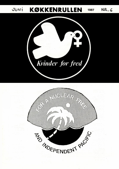 Kvinder for Fred: Køkkenrullen nr. 6, 1987, forside