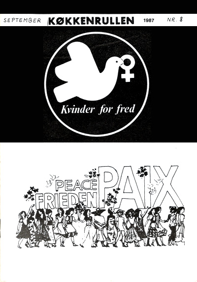 Kvinder for Fred: Køkkenrullen nr. 8, 1987, forside