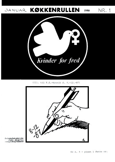Kvinder for Fred: Køkkenrullen nr. 1, 1988, forside