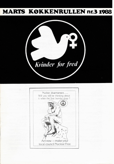 Kvinder for Fred: Køkkenrullen nr. 3, 1988, forside