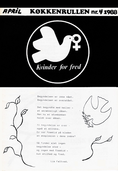 Kvinder for Fred: Køkkenrullen nr. 4, 1988, forside