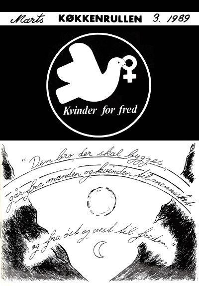 Kvinder for Fred: Køkkenrullen nr. 3, 1989, forside
