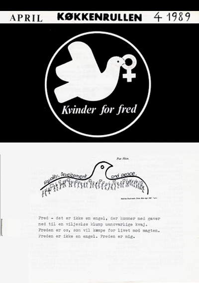 Kvinder for Fred: Køkkenrullen nr. 4, 1989, forside